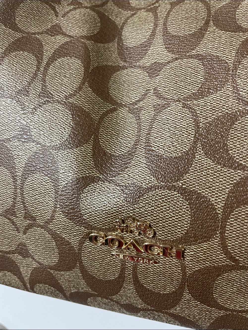 Coach Hallie Shoulder Bag in Signature Canvas C2079-F802098